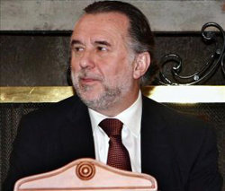 En la imagen, el ministro chileno de Relaciones Exteriores, Mariano Fernández