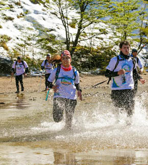 En Chile se realiza trekking en el Lago Lago General Carrera y Capitán Prat