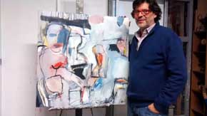 Manolo Oyonarte, exposición de pintura y lectura de tesis sobre “El concepto de objetividad en la Obra de Arte”