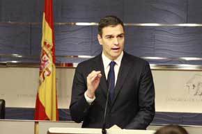 Pedro Sánchez, líder del P^SOE