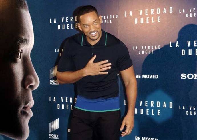 Will Smith promociona su última película, 'La verdad duele', en Madrid