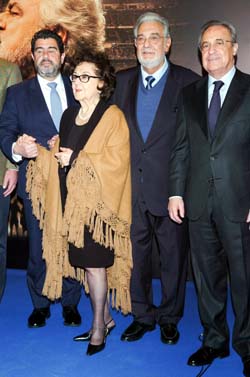 La Fundación Real Madrid presentó el evento solidario `Plácido en el Alma´