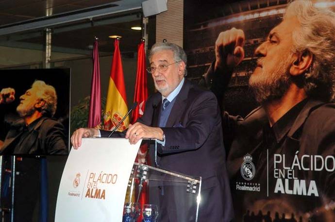 La Fundación Real Madrid presentó el evento solidario `Plácido en el Alma´