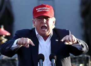 La gorra de Trump, su arma de marketing por 23 euros...está hecha por latinos
 
