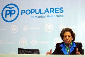 Rita Barberá, senadora del PP