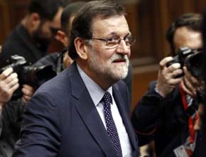 El presidente en funciones y líder del PP, Mariano Rajoy.
