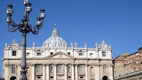 Plaza de San Pedro en el Vaticano