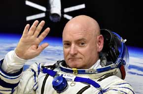 Scott Kelly en una imagen de 2015