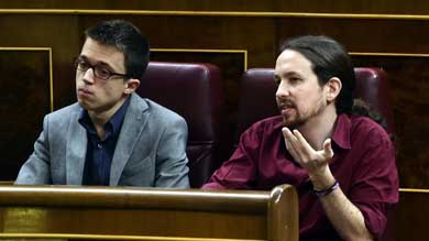 Errejón desaparece de la agenda de Podemos tras el cese de Pascual