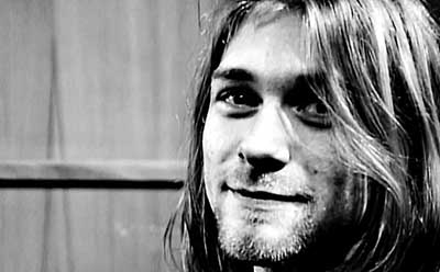 Kurt Cobain líder del Grupo Nirvana