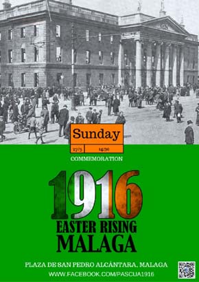 COMMEMORATION - 1916 Easter Rising, Malaga