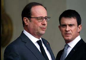 El Presidente de Francia, Francois Hollande
