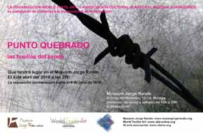 Exposición: “Punto Quebrado, las huellas del éxodo” en el Museum Jorge Rando de Málaga
 