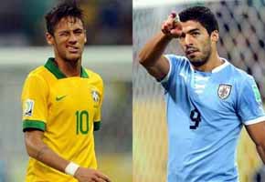 Neymar y Suárez confrontarán en tierras brasileñas