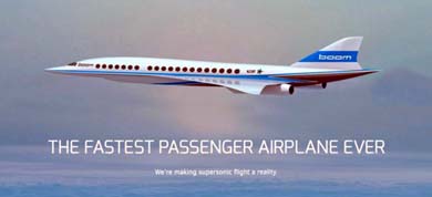 Presentan un nuevo avión supersónico que volará de Londres a Nueva York en 3 horas