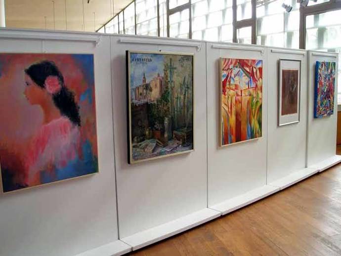 Inauguración de la Exposición Itinerante de pinturas “Cervartes” a su paso por Guadalajara