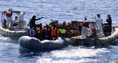 Rescatados 1.482 inmigrantes en el canal de Sicilia en las últimas 48 horas