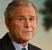 El ex presidente de los Estados Unidos, George W. Bush. 

