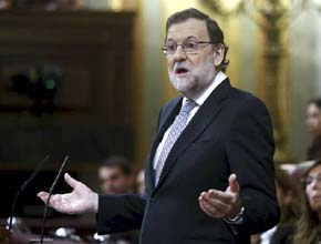 Mariano Rajoy, presidente del gobierno español