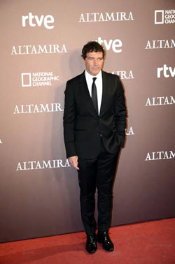 Antonio Banderas presenta 'Altamira' en Madrid