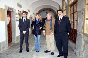 Pablo Ibáñez muestra el 'corazón' del Real Colegio Alfonso XII de San Lorenzo