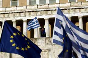 Las finanzas de Grecia tienen que hacer frente a una serie de pagos.