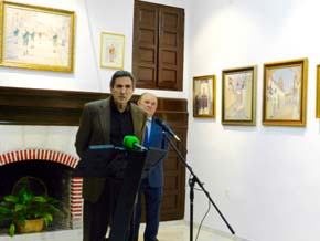 Crónica de la inauguración de la “Sala Pérez Almeda”