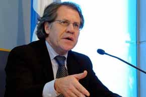 El secretario general de la Organización de Estados Americanos (OEA), Luis Almagro