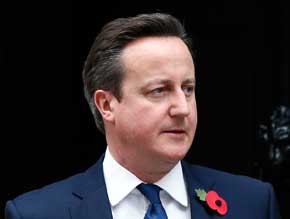 El primer ministro británico, David Cameron