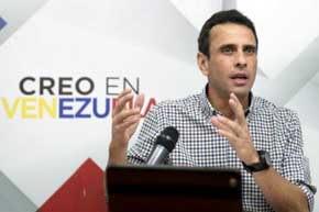 Henrique Capriles  en una imagen de archivo.