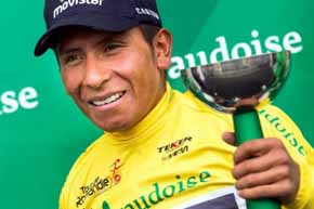 Nairo Quintana, campeón en el Tour de Romandía