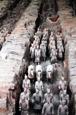 Los Guerreros de Terracota de Xian