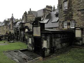 El Cementerio de Greyfriars en Edimburgo