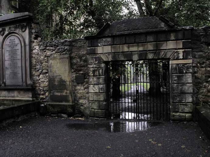 El Cementerio de Greyfriars en Edimburgo