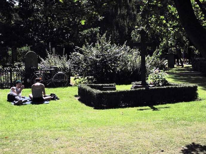 El Cementerio Assistens Kirkegard de Copenhague