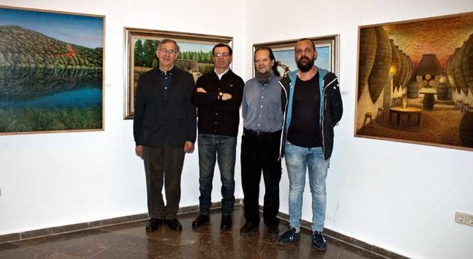 Una Muestra de Artes Plásticas de Enrique Pedrero Muñoz, se expone ahora en Alcázar de San Juan