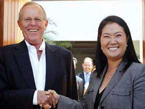 PPK y Keiko Fujimori