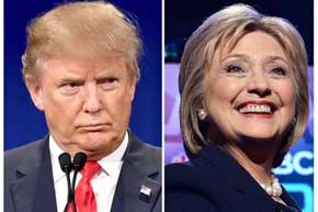 Trump y Clinton