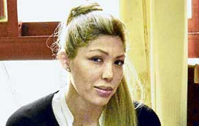 Gabriela Zapata  ex novia de Evo Morales, presidente de Bolvia