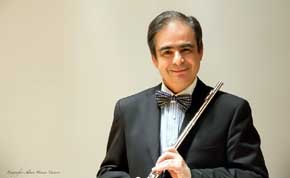 Antonio Arias, catedrático y maestro de flauta en la Orquesta Nacional de España