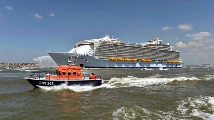 Zarpó el 'Harmony of the seas', el crucero más grande del mundo