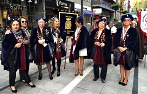 Doña Gontrodo, celebró su capitulo internacional en Oviedo