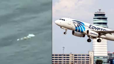 EgyptAir: Hallan los restos del avión que se estrelló en el mar