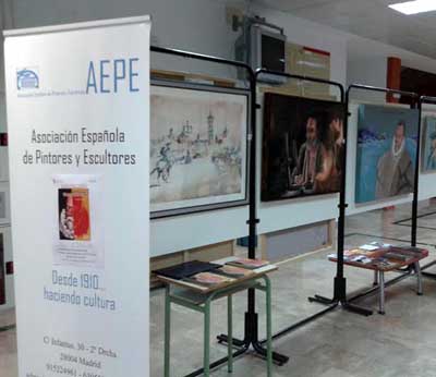 La exposición itinerante CerVartes, en su ruta quijotesca llega a Puertollano