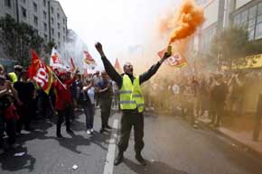 ¿Qué pasaría si Francia sigue en huelga?
 