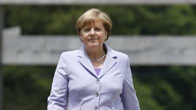 Angela Merkel, la canciller alemana