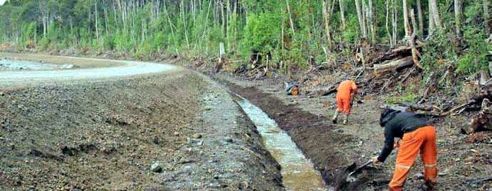 Terminan los primeros 5,3 km de la ruta al último hito continental de Magallanes: el Cabo Froward