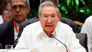 La OEA desde su fundación fue, es y será un instrumento de dominación imperialista', afirmó Raúl Castro en La Habana, Cuba
