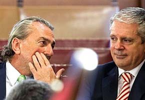 La Fiscalía pide 40 años de cárcel para 'El Albondiguilla' (d) y 76 años para Correa por la trama de Boadilla