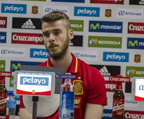 De Gea: 'Mi titularidad o no será decisión del míster' GETAFE (MADRID) | EUROPA PRESS
